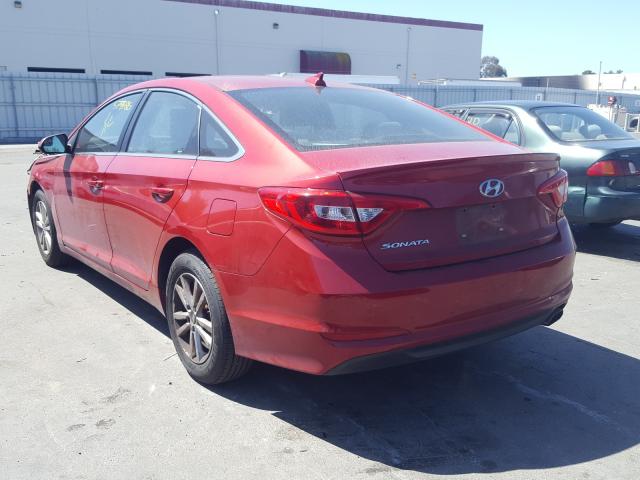 Photo 2 VIN: 5NPE24AF2HH445266 - HYUNDAI SONATA SE 