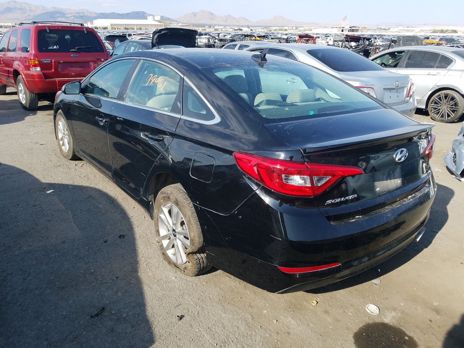 Photo 2 VIN: 5NPE24AF2HH454677 - HYUNDAI SONATA 