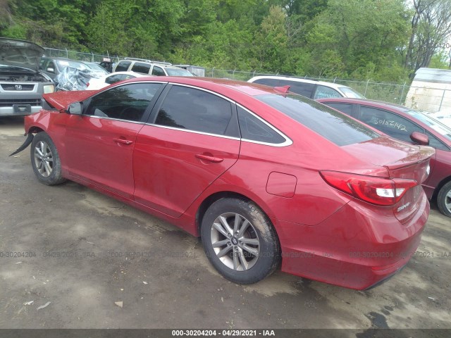 Photo 2 VIN: 5NPE24AF2HH463928 - HYUNDAI SONATA 