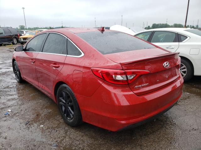 Photo 2 VIN: 5NPE24AF2HH480406 - HYUNDAI SONATA SE 