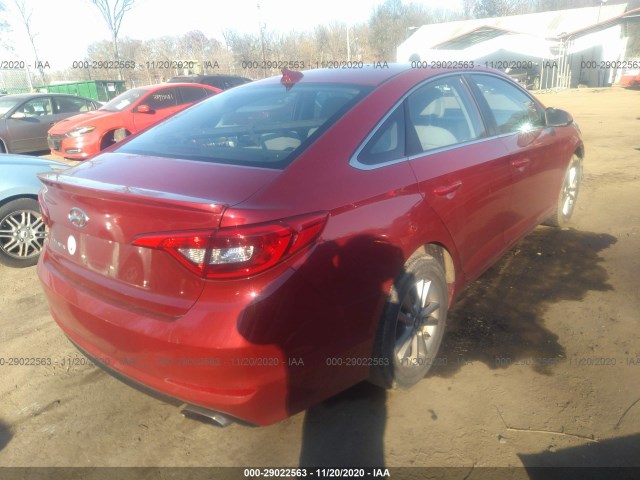 Photo 3 VIN: 5NPE24AF2HH489851 - HYUNDAI SONATA 