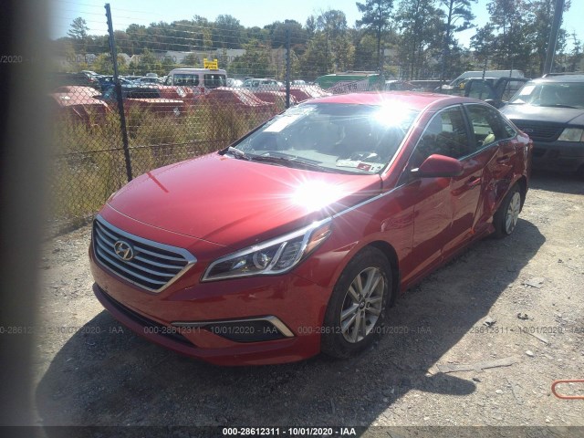 Photo 1 VIN: 5NPE24AF2HH500217 - HYUNDAI SONATA 