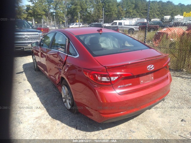 Photo 2 VIN: 5NPE24AF2HH500217 - HYUNDAI SONATA 