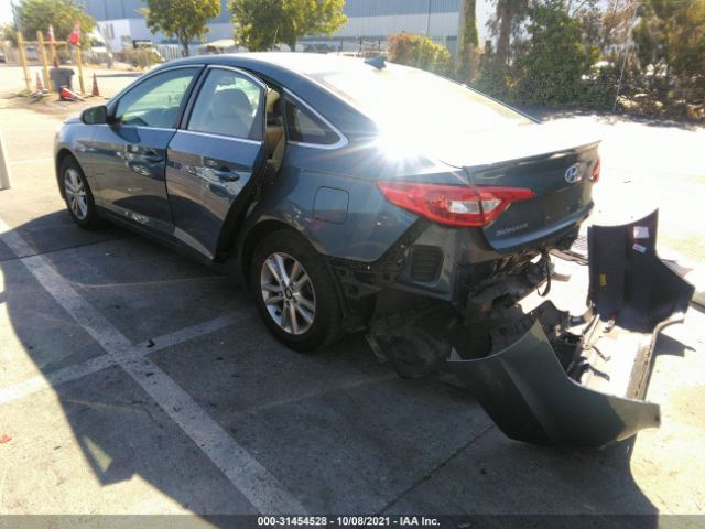 Photo 2 VIN: 5NPE24AF2HH502498 - HYUNDAI SONATA 