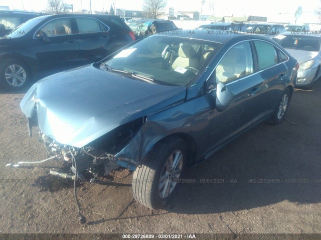 Photo 1 VIN: 5NPE24AF2HH510214 - HYUNDAI SONATA 