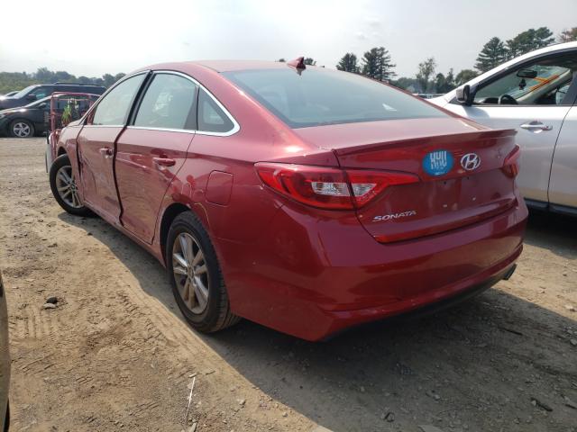 Photo 2 VIN: 5NPE24AF2HH515736 - HYUNDAI SONATA SE 