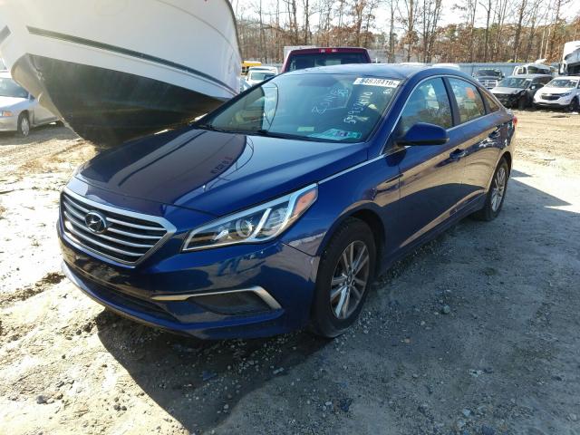 Photo 1 VIN: 5NPE24AF2HH527790 - HYUNDAI SONATA SE 