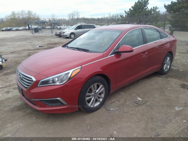 Photo 1 VIN: 5NPE24AF2HH540278 - HYUNDAI SONATA 