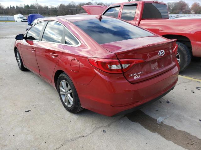 Photo 2 VIN: 5NPE24AF2HH540989 - HYUNDAI SONATA SE 