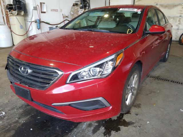 Photo 1 VIN: 5NPE24AF2HH548428 - HYUNDAI SONATA SE 