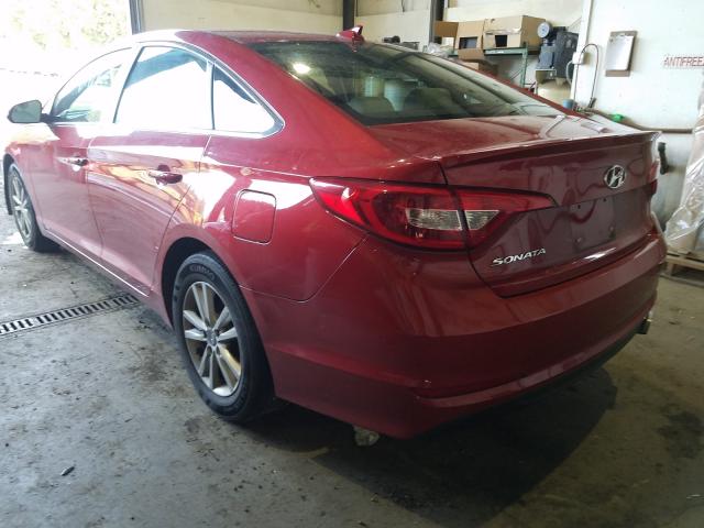 Photo 2 VIN: 5NPE24AF2HH548428 - HYUNDAI SONATA SE 