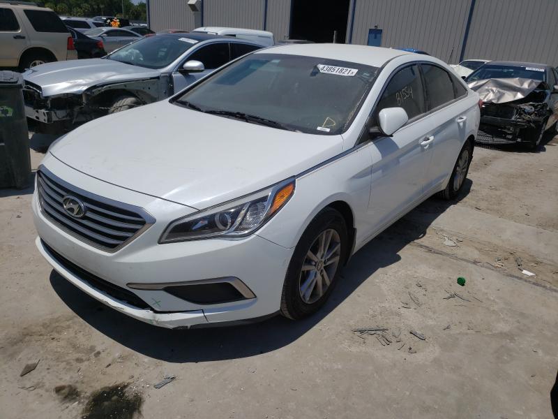 Photo 1 VIN: 5NPE24AF2HH550437 - HYUNDAI SONATA SE 