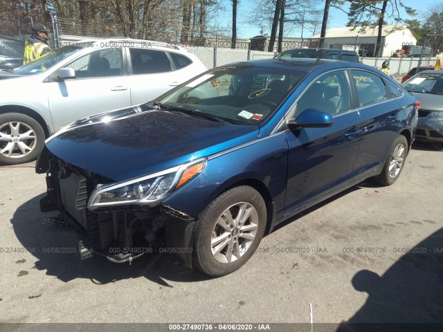 Photo 1 VIN: 5NPE24AF2HH555802 - HYUNDAI SONATA 