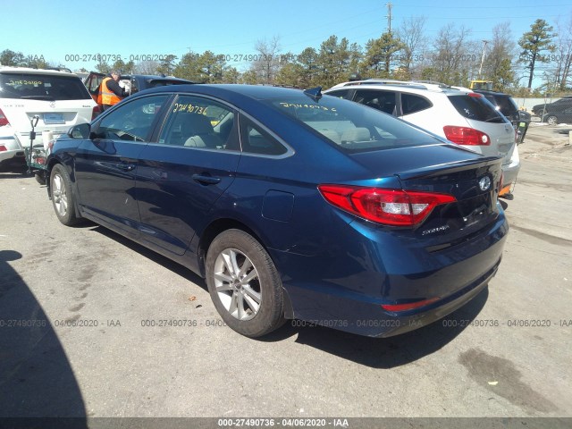 Photo 2 VIN: 5NPE24AF2HH555802 - HYUNDAI SONATA 