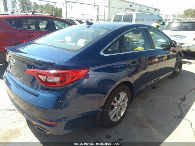 Photo 3 VIN: 5NPE24AF2HH555802 - HYUNDAI SONATA 