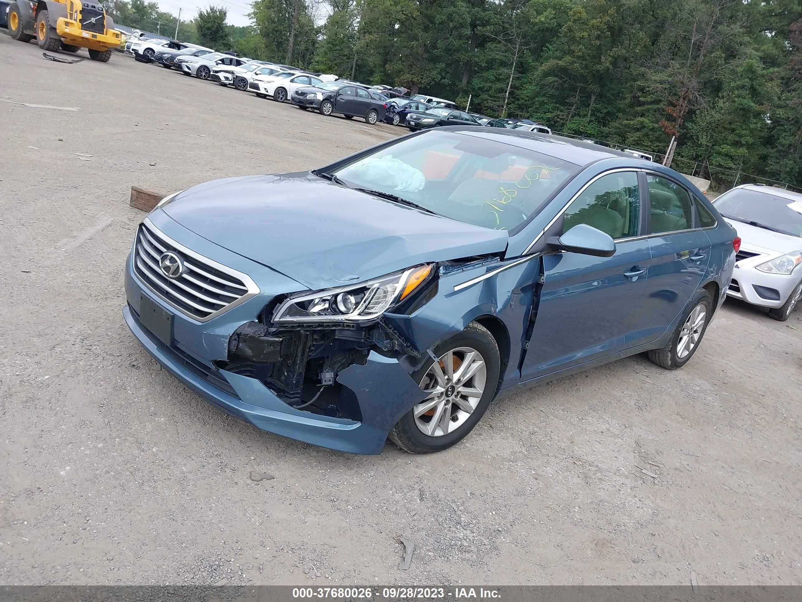 Photo 1 VIN: 5NPE24AF2HH565178 - HYUNDAI SONATA 