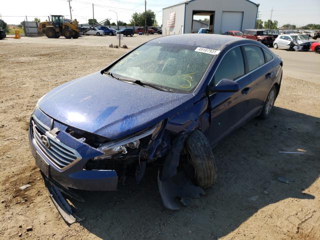 Photo 1 VIN: 5NPE24AF2HH574690 - HYUNDAI SONATA SE 