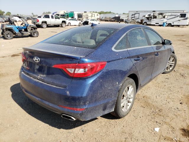 Photo 3 VIN: 5NPE24AF2HH574690 - HYUNDAI SONATA SE 