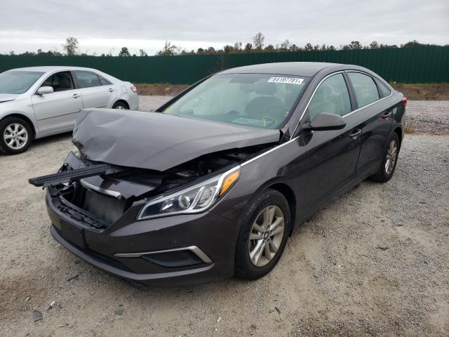 Photo 1 VIN: 5NPE24AF2HH590646 - HYUNDAI SONATA SE 