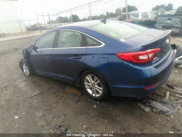 Photo 2 VIN: 5NPE24AF2HH590839 - HYUNDAI SONATA 