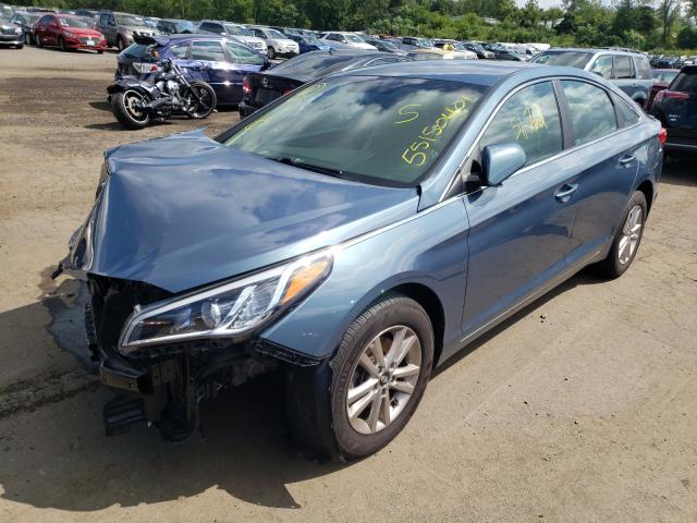 Photo 1 VIN: 5NPE24AF2HH592848 - HYUNDAI SONATA 