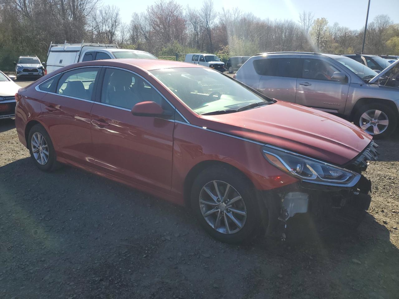 Photo 3 VIN: 5NPE24AF2JH605300 - HYUNDAI SONATA 