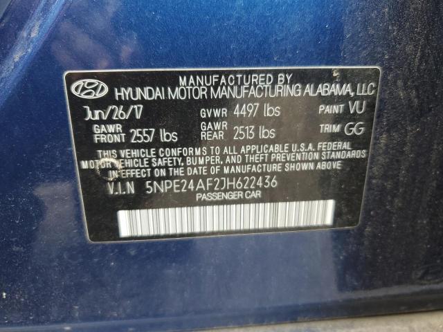 Photo 12 VIN: 5NPE24AF2JH622436 - HYUNDAI SONATA SE 