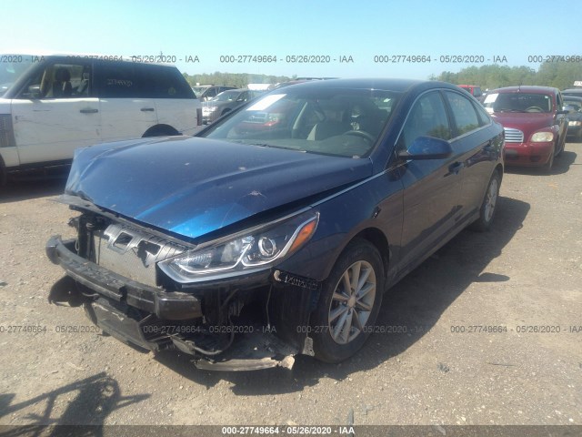 Photo 1 VIN: 5NPE24AF2JH697816 - HYUNDAI SONATA 