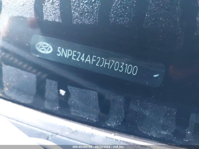 Photo 8 VIN: 5NPE24AF2JH703100 - HYUNDAI SONATA 