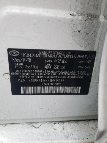 Photo 9 VIN: 5NPE24AF2JH713285 - HYUNDAI SONATA SE 