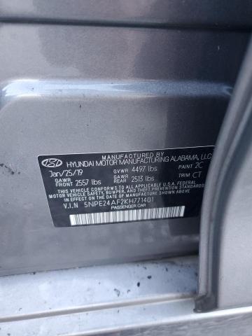 Photo 11 VIN: 5NPE24AF2KH771401 - HYUNDAI SONATA SE 