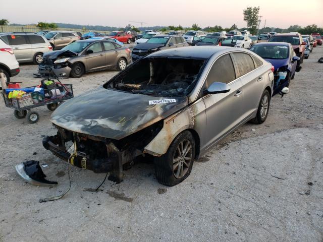 Photo 1 VIN: 5NPE24AF3FH006297 - HYUNDAI SONATA SE 