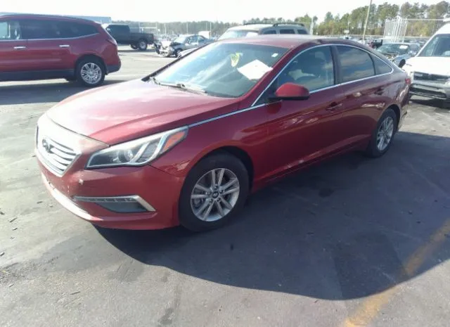 Photo 1 VIN: 5NPE24AF3FH010138 - HYUNDAI SONATA 