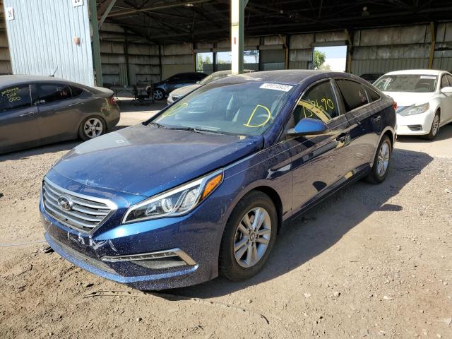 Photo 1 VIN: 5NPE24AF3FH045360 - HYUNDAI SONATA SE 