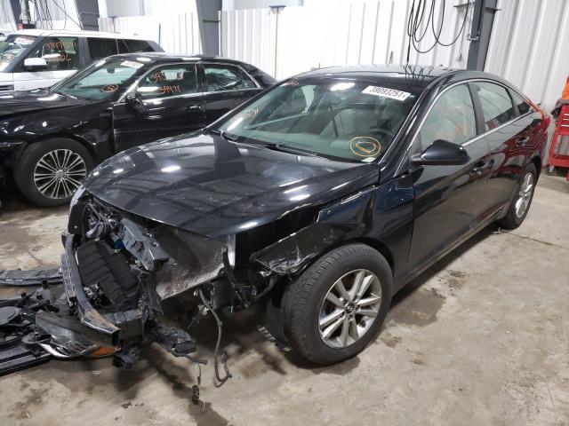 Photo 1 VIN: 5NPE24AF3FH066869 - HYUNDAI SONATA SE 