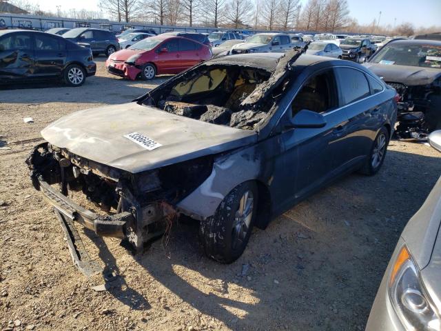 Photo 1 VIN: 5NPE24AF3FH071411 - HYUNDAI SONATA SE 