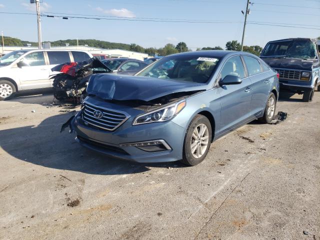 Photo 1 VIN: 5NPE24AF3FH097247 - HYUNDAI SONATA SE 