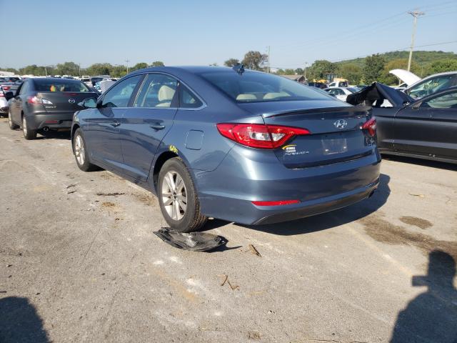 Photo 2 VIN: 5NPE24AF3FH097247 - HYUNDAI SONATA SE 