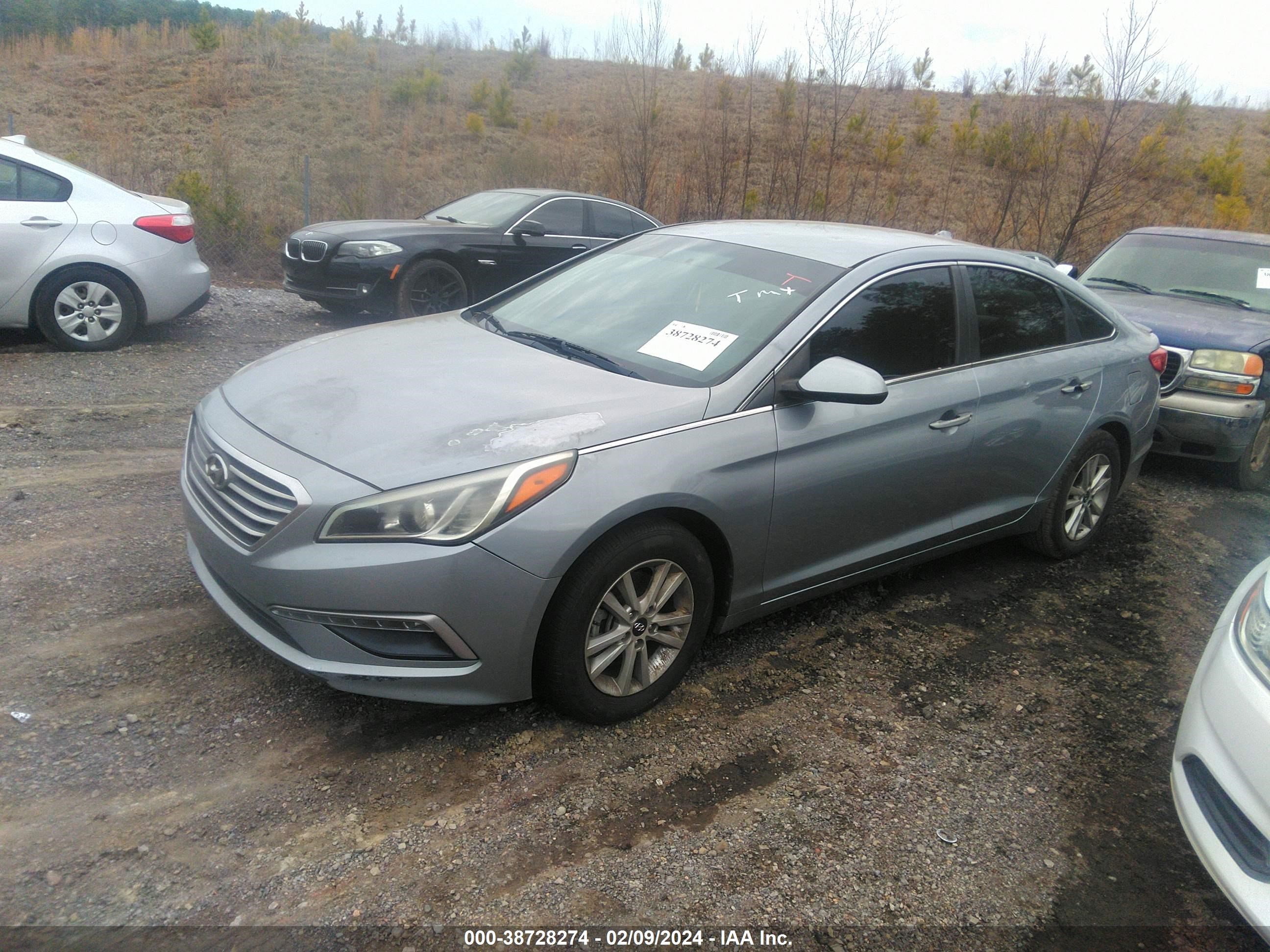 Photo 1 VIN: 5NPE24AF3FH125662 - HYUNDAI SONATA 