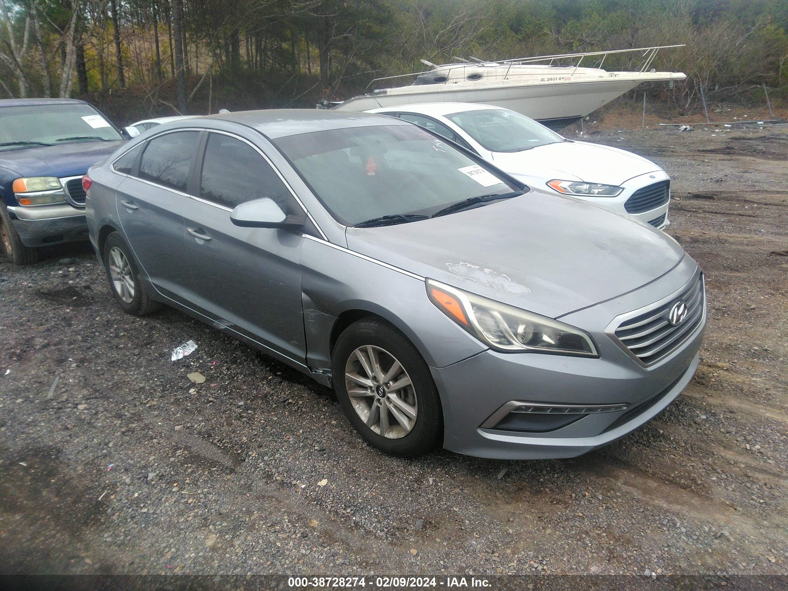 Photo 5 VIN: 5NPE24AF3FH125662 - HYUNDAI SONATA 