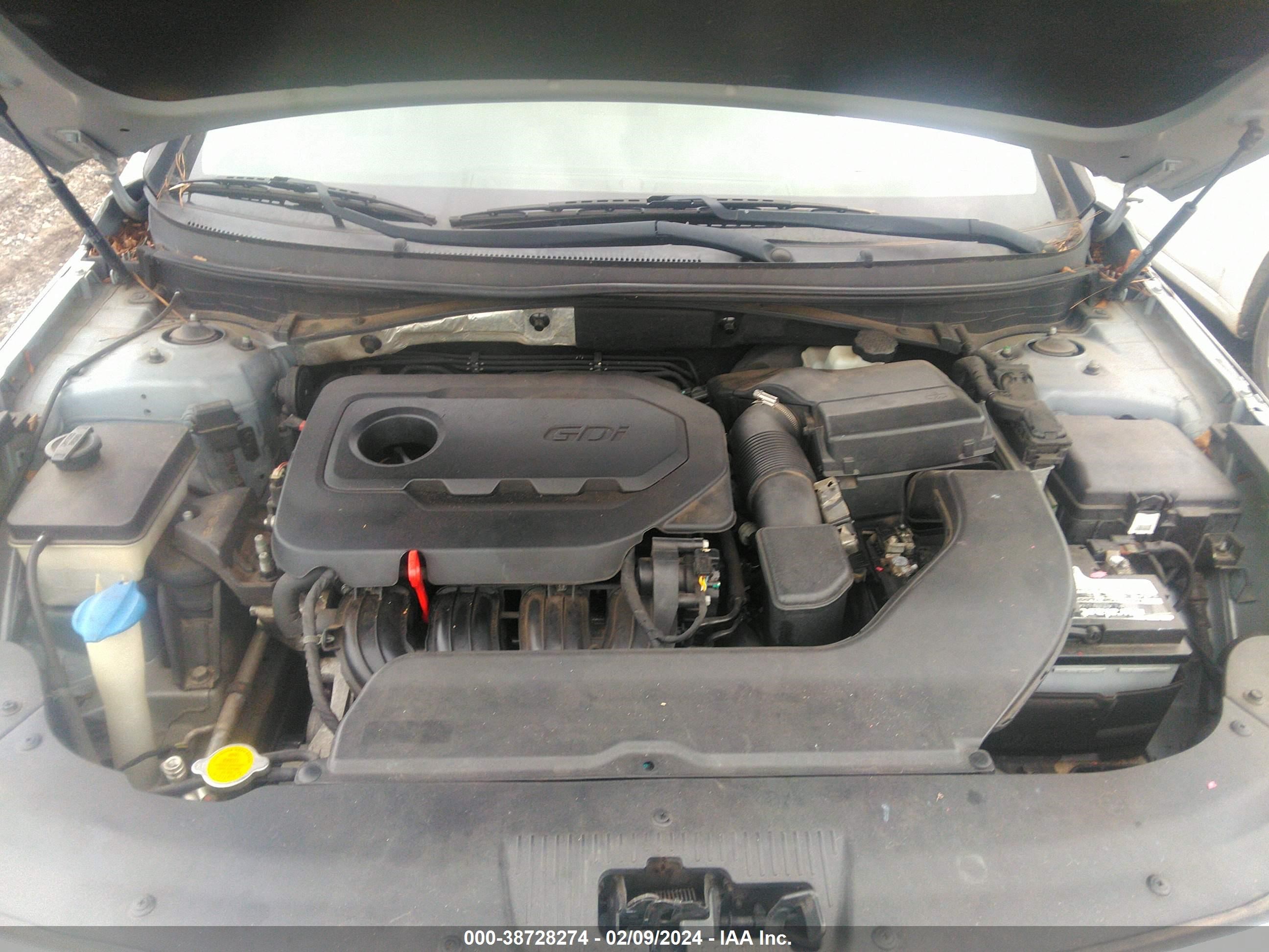 Photo 9 VIN: 5NPE24AF3FH125662 - HYUNDAI SONATA 