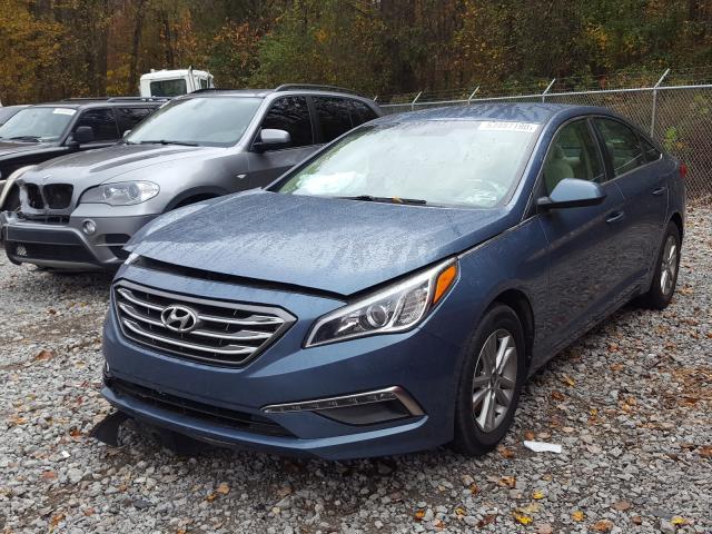 Photo 1 VIN: 5NPE24AF3FH134829 - HYUNDAI SONATA SE 