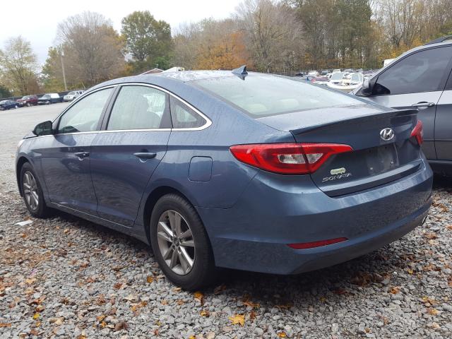 Photo 2 VIN: 5NPE24AF3FH134829 - HYUNDAI SONATA SE 