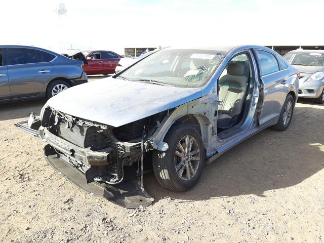 Photo 1 VIN: 5NPE24AF3FH140422 - HYUNDAI SONATA SE 