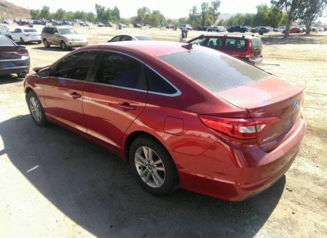 Photo 2 VIN: 5NPE24AF3FH154093 - HYUNDAI SONATA 