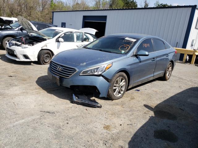 Photo 1 VIN: 5NPE24AF3FH154191 - HYUNDAI SONATA SE 