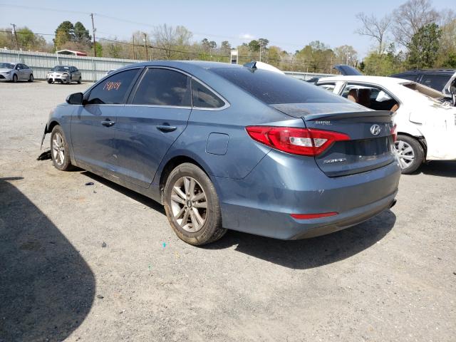 Photo 2 VIN: 5NPE24AF3FH154191 - HYUNDAI SONATA SE 