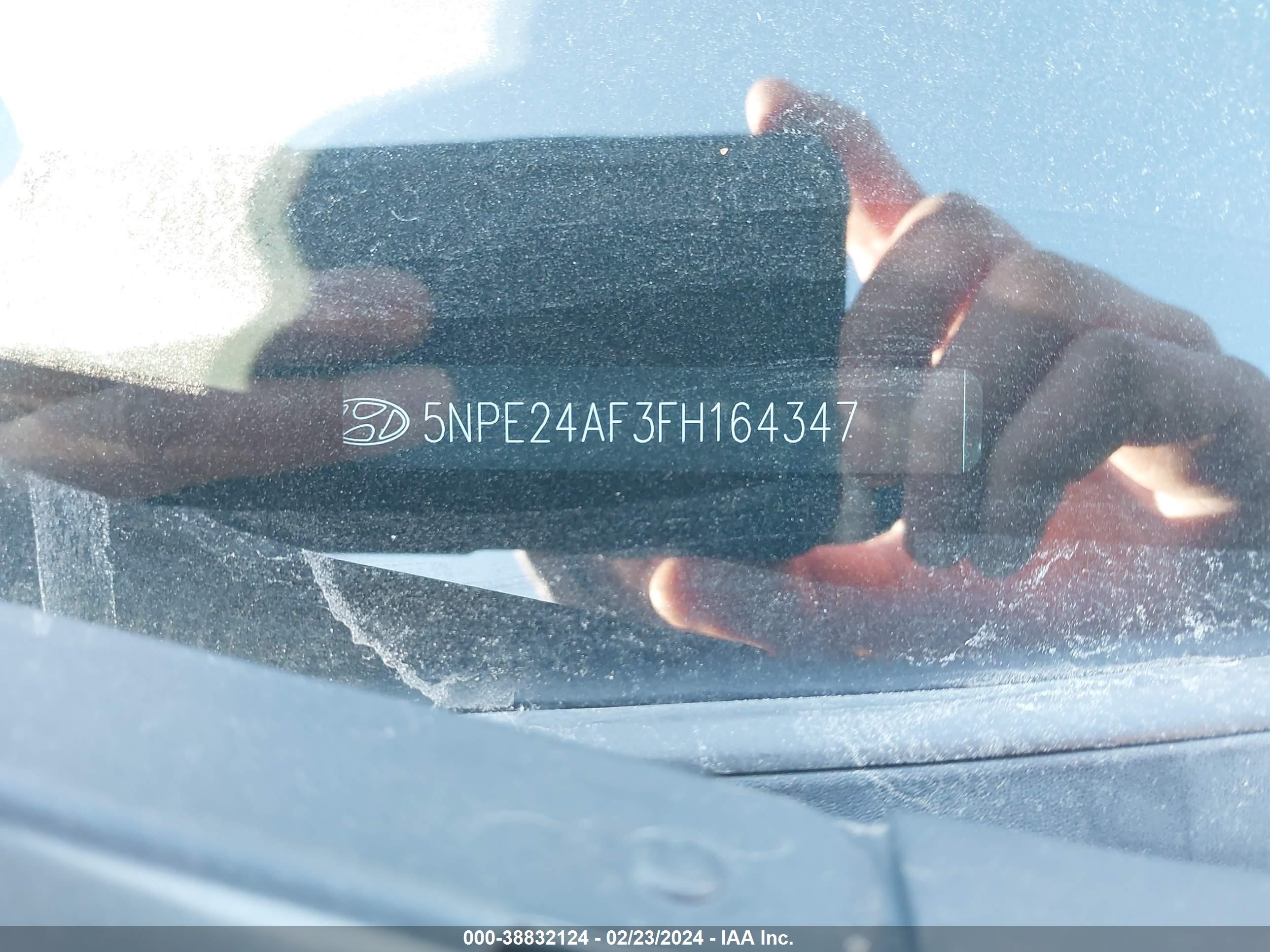 Photo 9 VIN: 5NPE24AF3FH164347 - HYUNDAI SONATA 