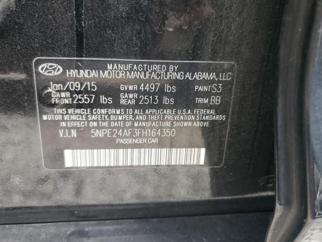 Photo 11 VIN: 5NPE24AF3FH164350 - HYUNDAI SONATA SE 