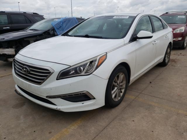 Photo 1 VIN: 5NPE24AF3FH177051 - HYUNDAI SONATA SE 